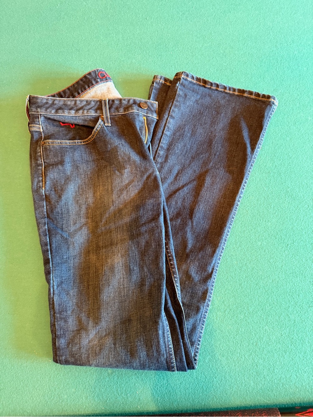 Kimes Ranch Straight-Leg Women's Jeans in Dark Blue